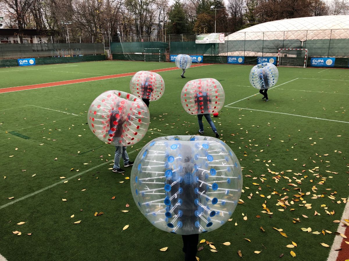 Bubble football