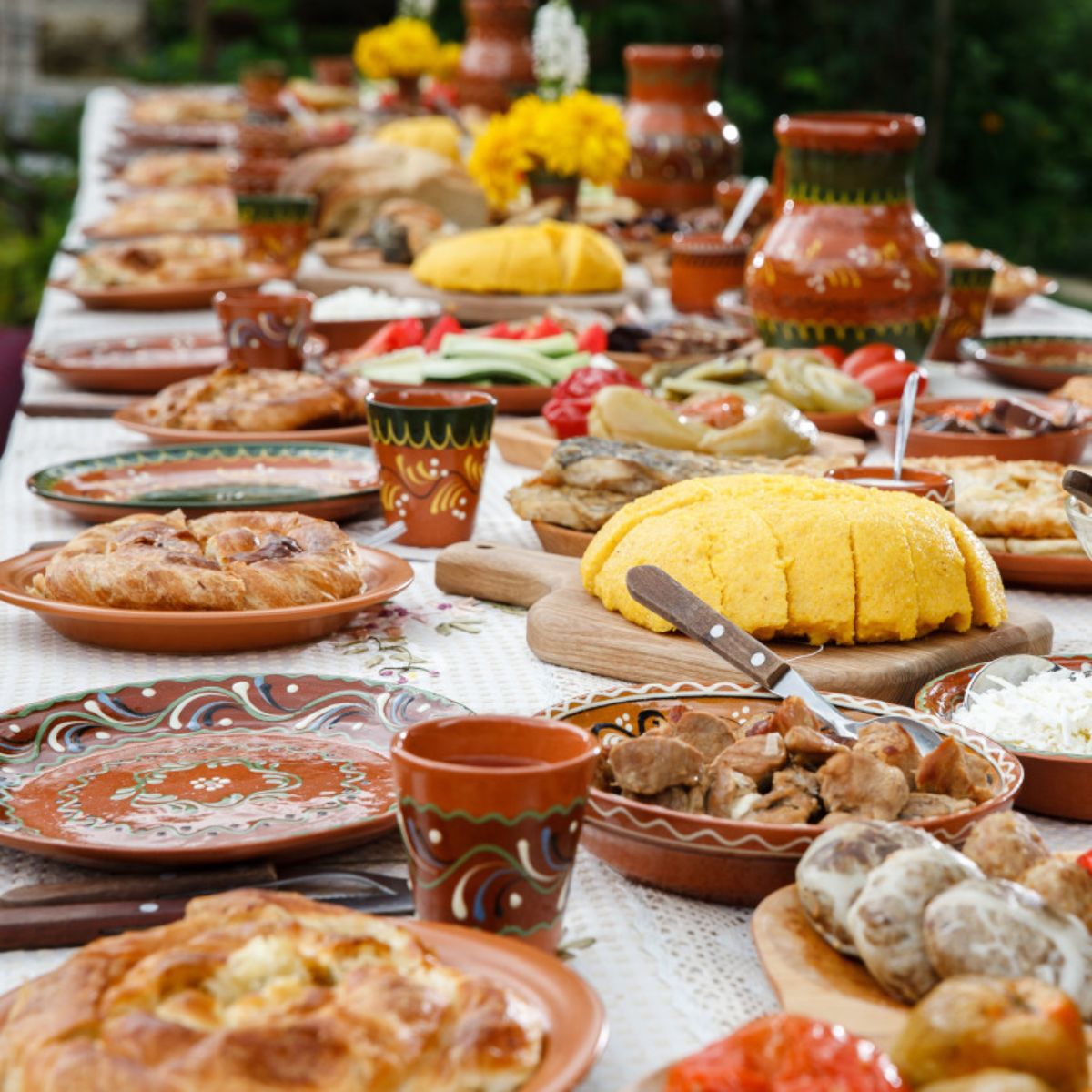 traditional romanian dinner