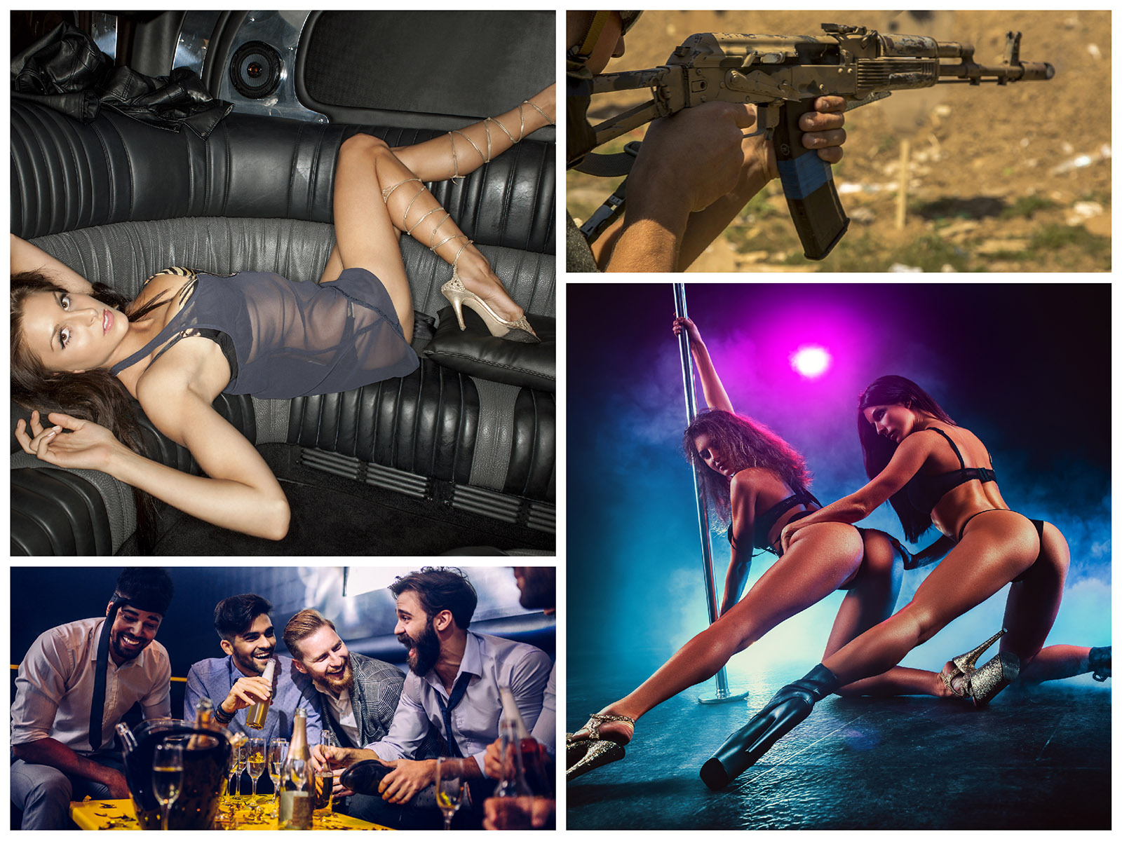 Guns & Boobs Package (white)